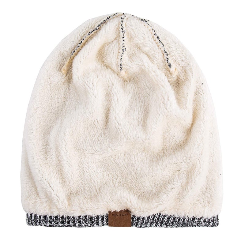 REDESS Beanie Hat for Men and Women Winter Warm Hats Knit Slouchy Thick Skull Cap - Image 4